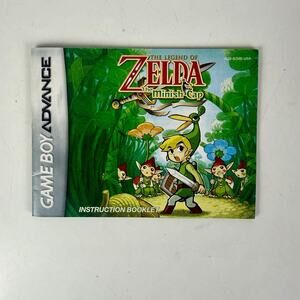Legend of Zelda The Minish Cap Nintendo Game Boy Advance Instruction Manual ONLY